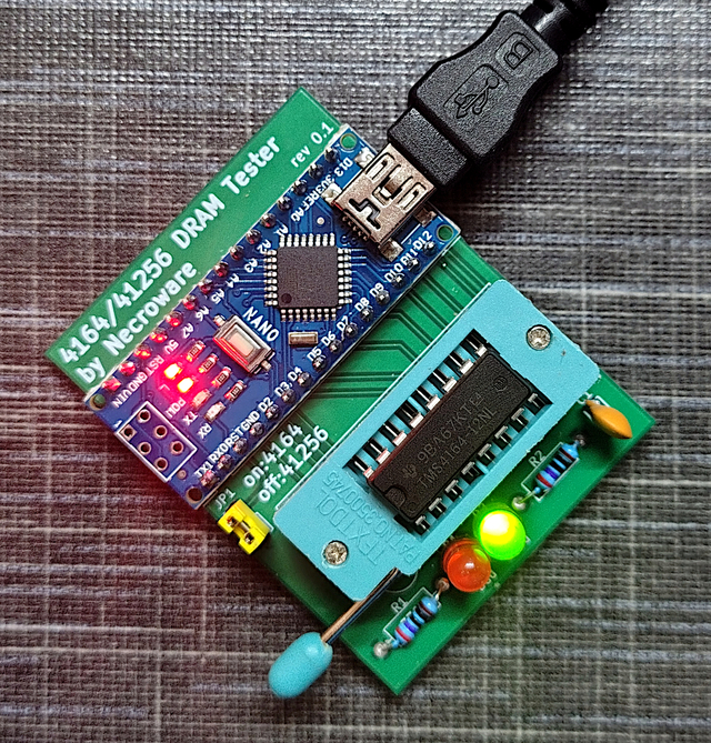 Dram tester, from the project README