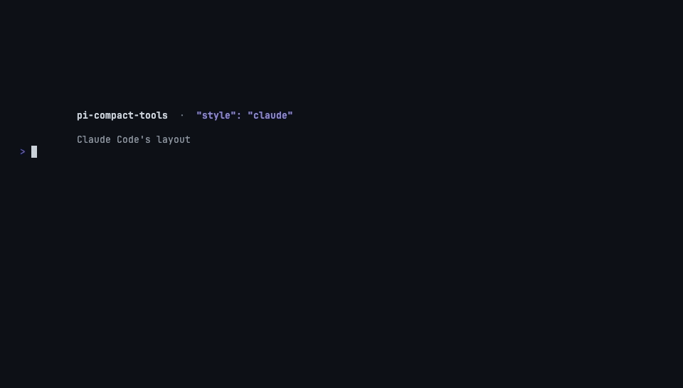 Claude style: reads and searches folded into one line, then Bash and Update rows
