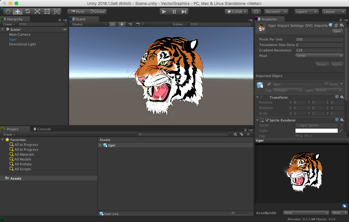 Vector Graphics Screenshot