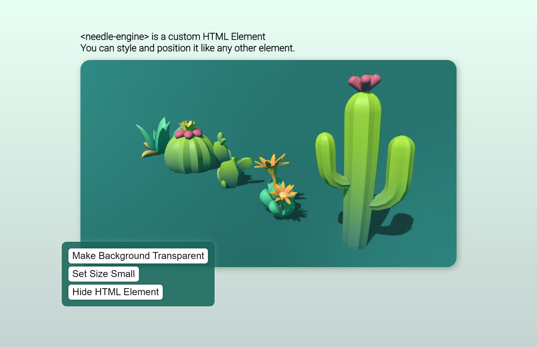 Needle Engine Samples