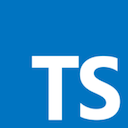 Logo for TypeScript