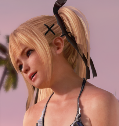 Same Scarlet poolside face after NR