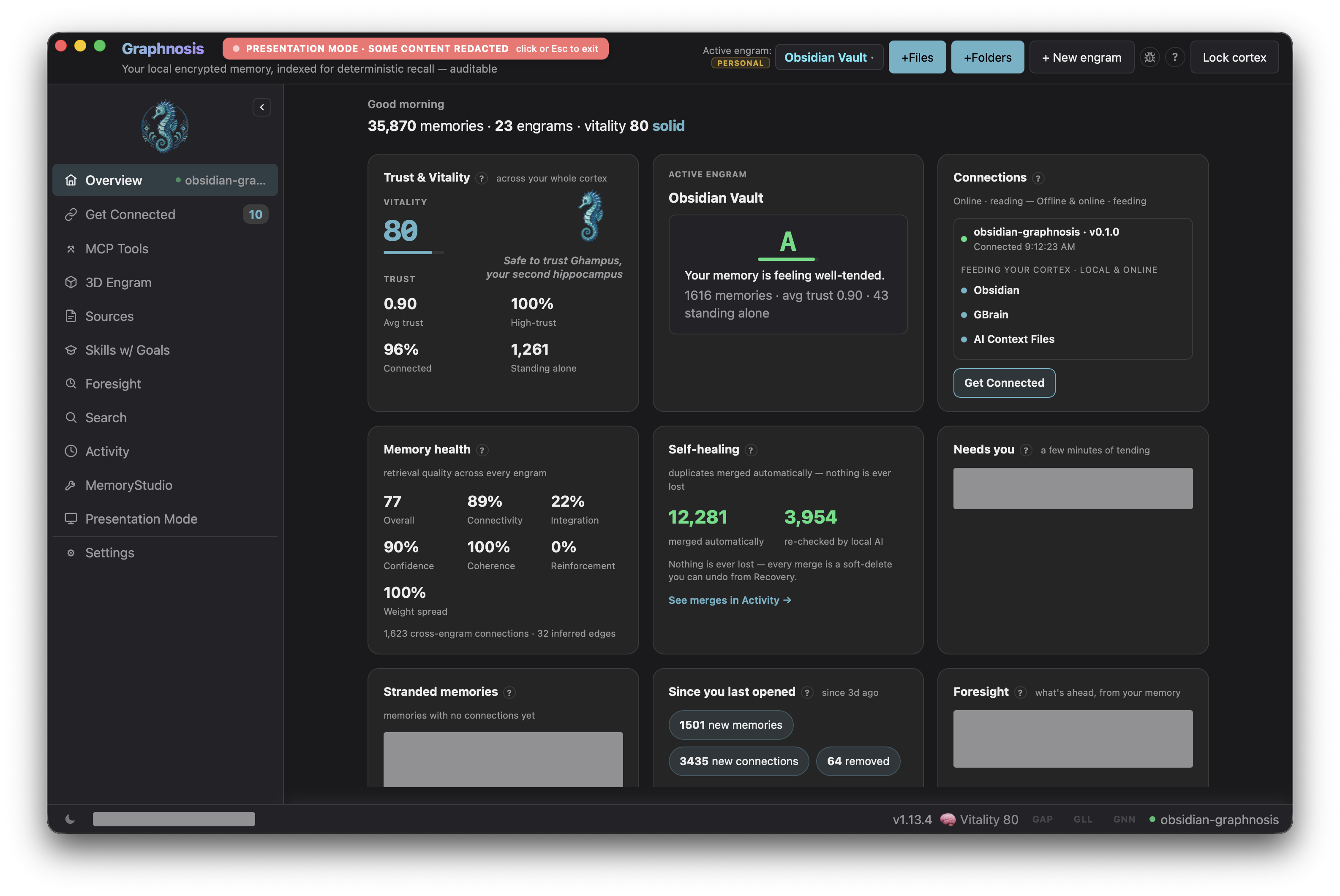 Graphnosis vault sync demo 4