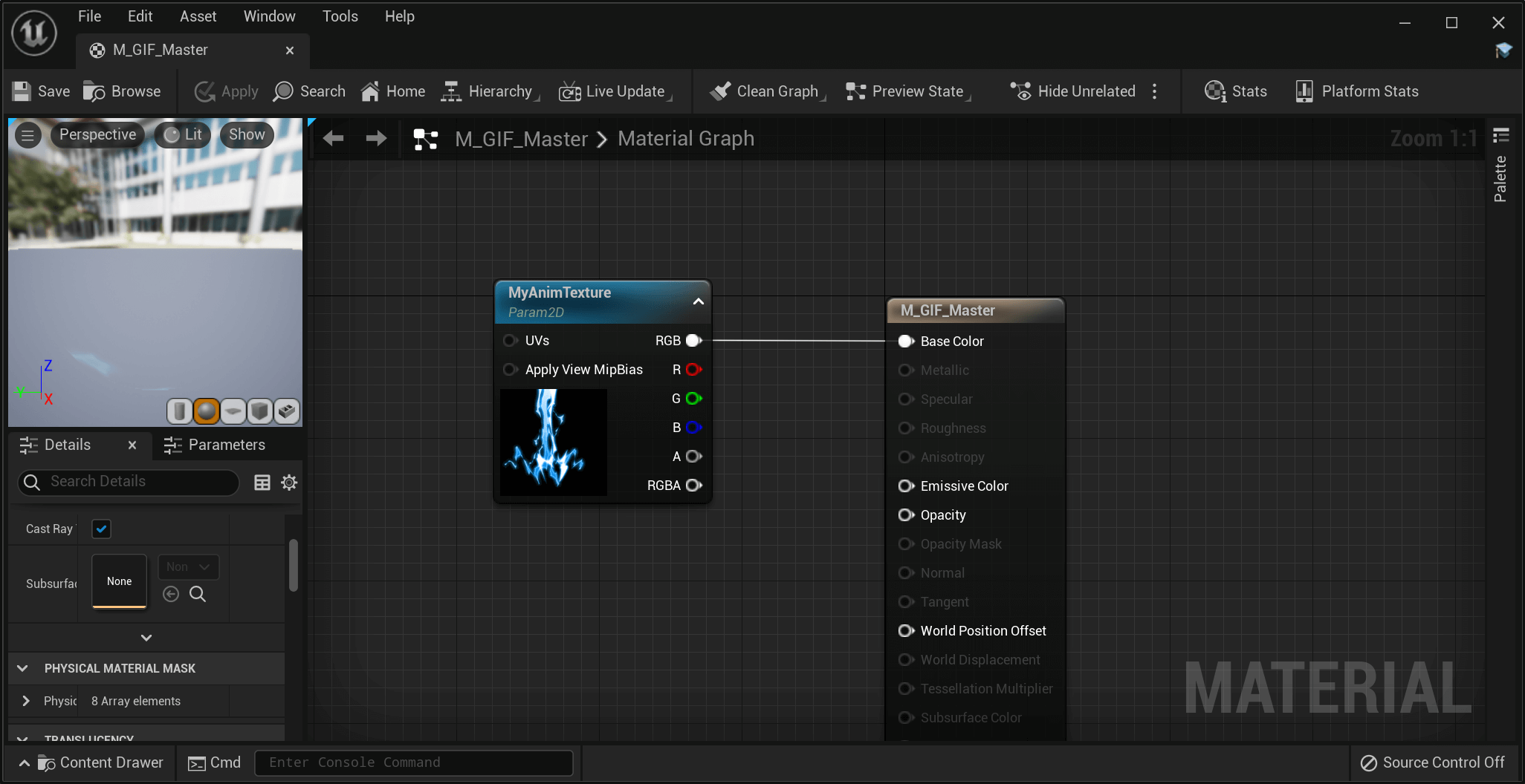 UAnimatedTexture5 screenshot