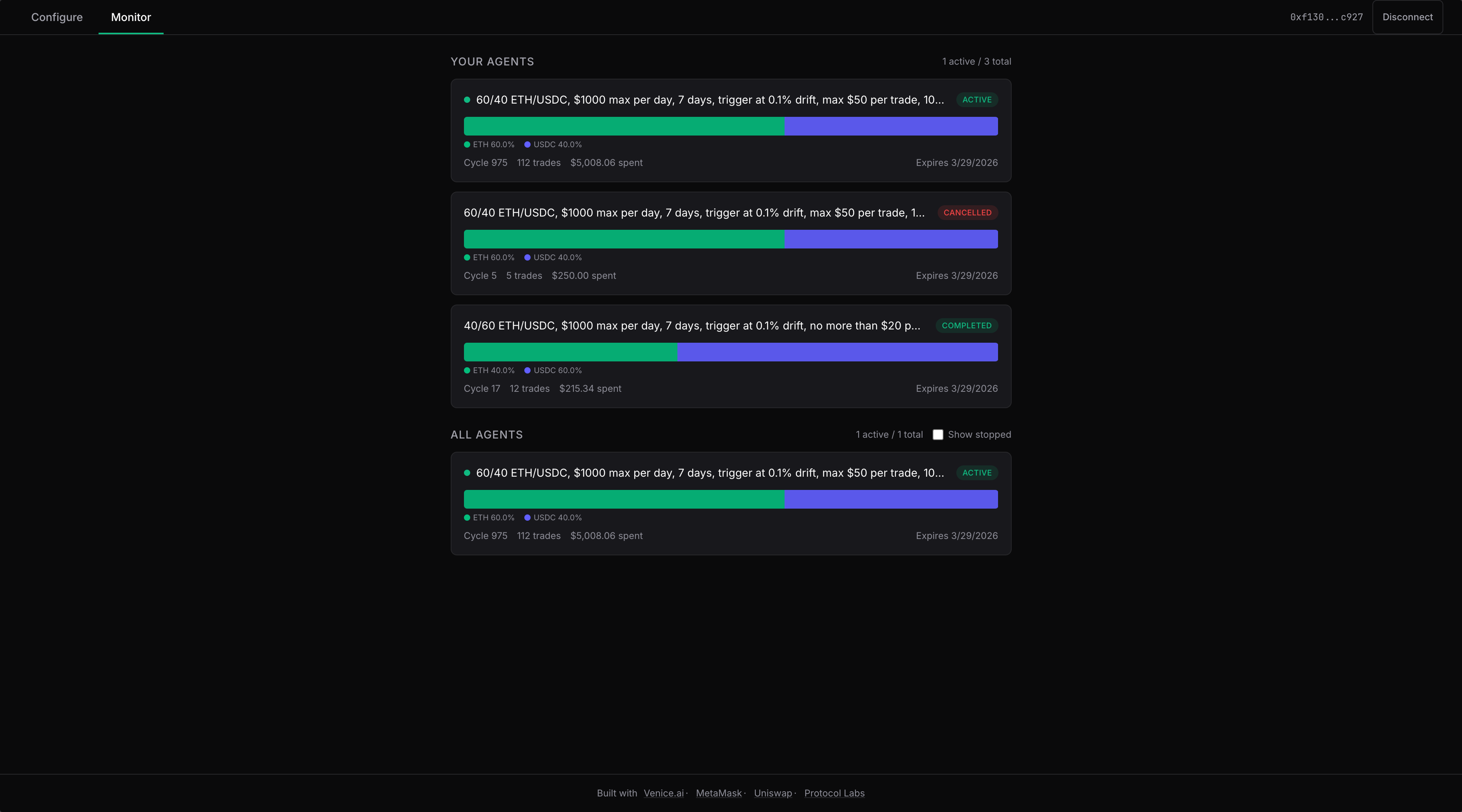 Maw — Intent-Compiled Private DeFi Agent screenshot 9