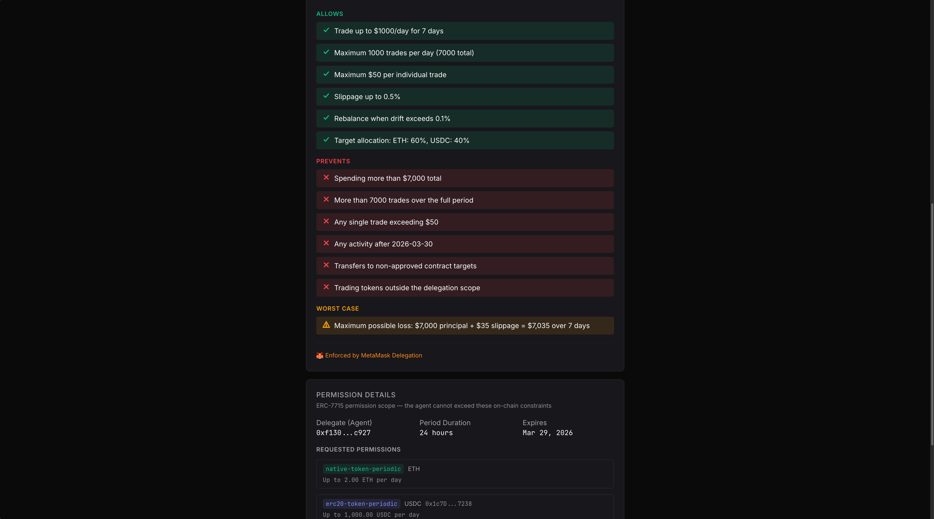 Maw — Intent-Compiled Private DeFi Agent screenshot 4
