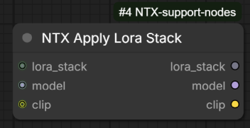 ApplyLoraStack node
