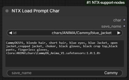 LoadPromptChar node