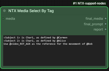MediaSelectByTag node