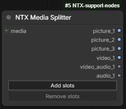 MediaSplitter node