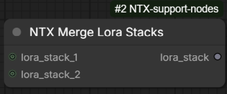 MergeLoraStacks node