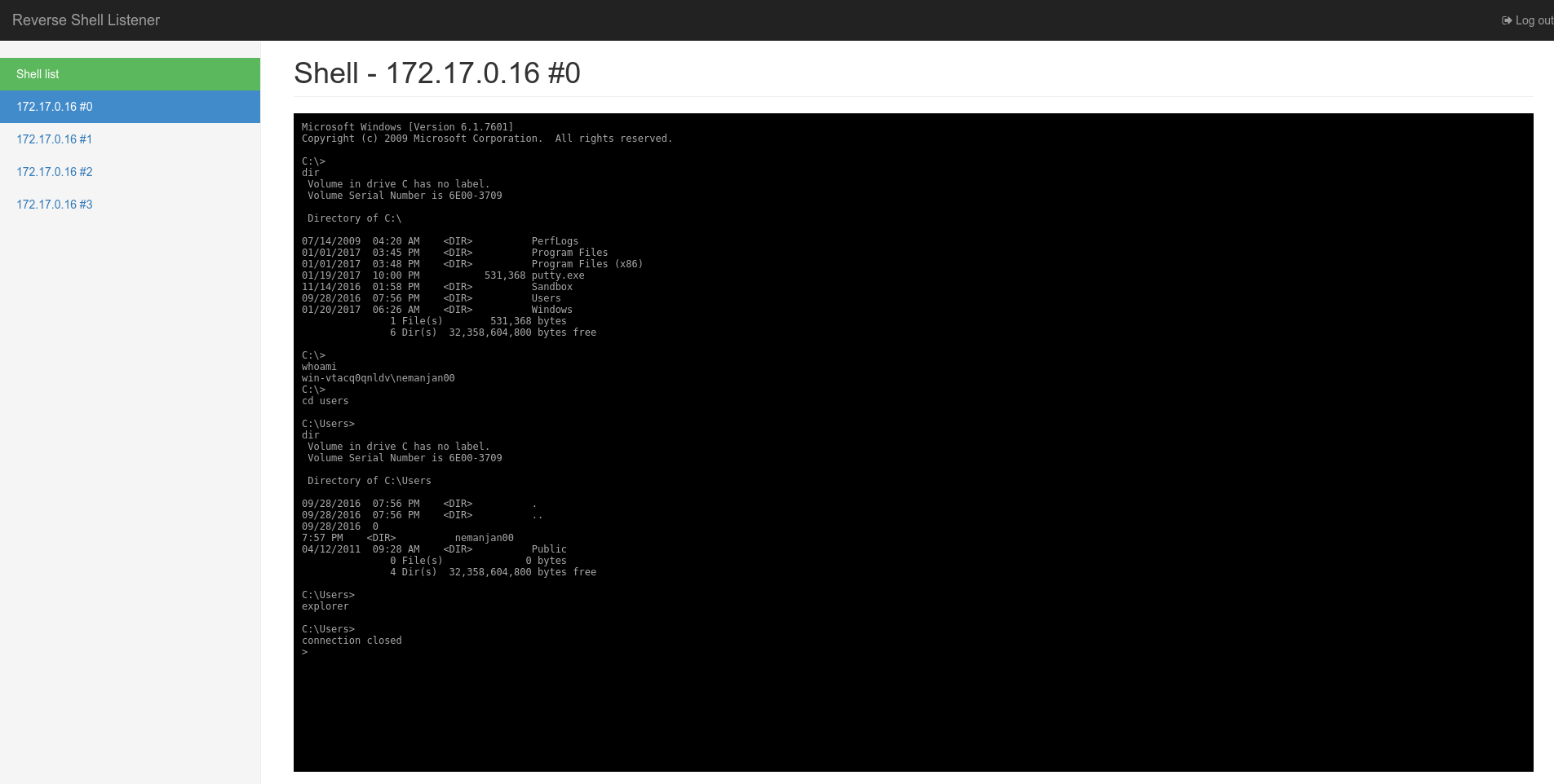 how to create a netcat reverse shell