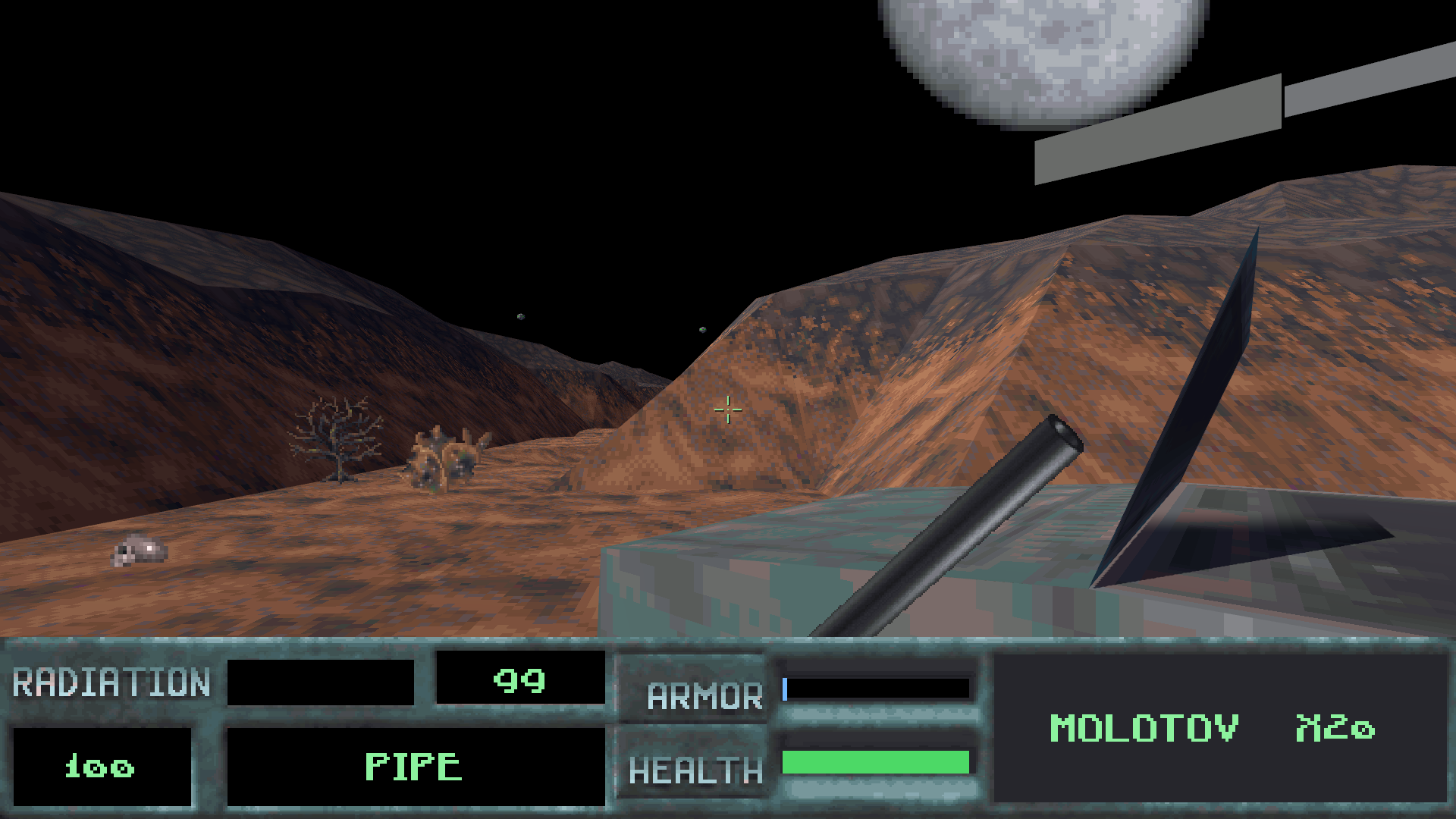 The canyon on mission 1