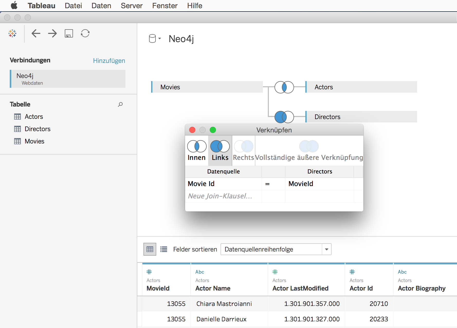 tableau neo4j wdc wizard