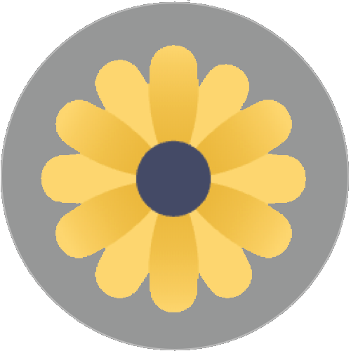 bloom icon grey
