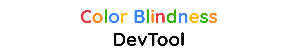 Color Blindness DevTool