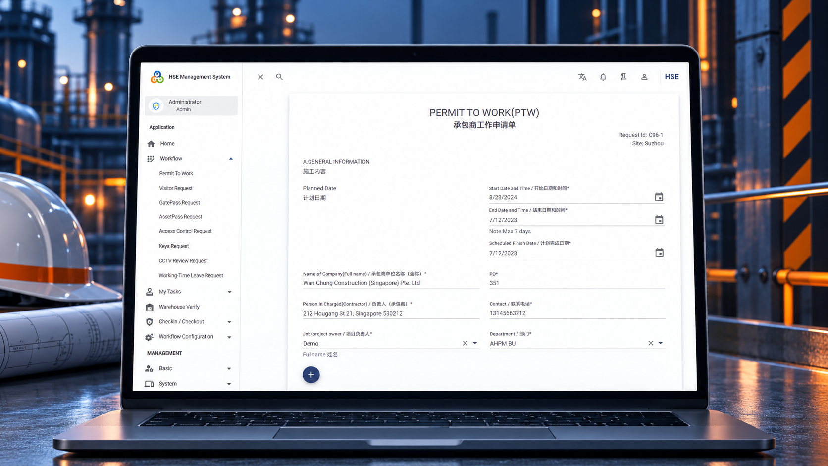 HSE Management System