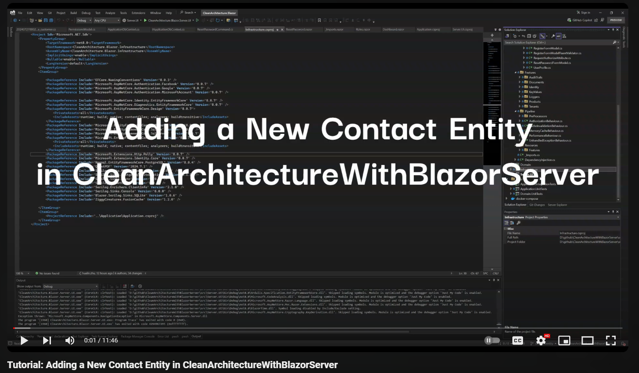 Adding Contact Entity