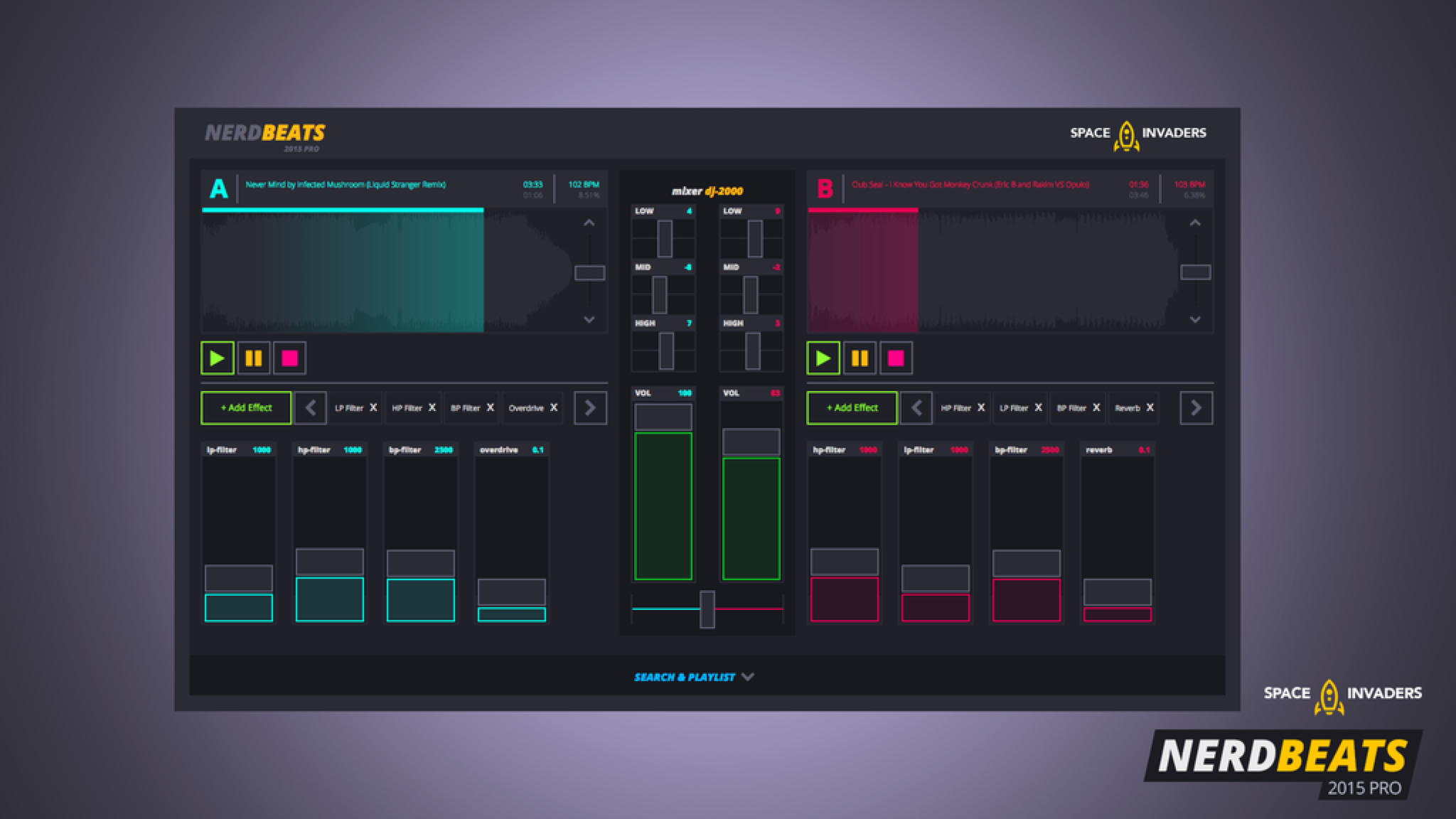 GitHub - nerdbeats/nerdbeats: Web-based DJ console