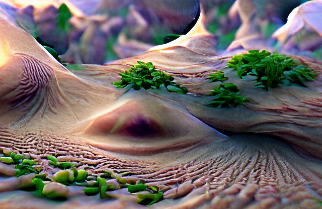 VQGAN+CLIP generated fractal landscape