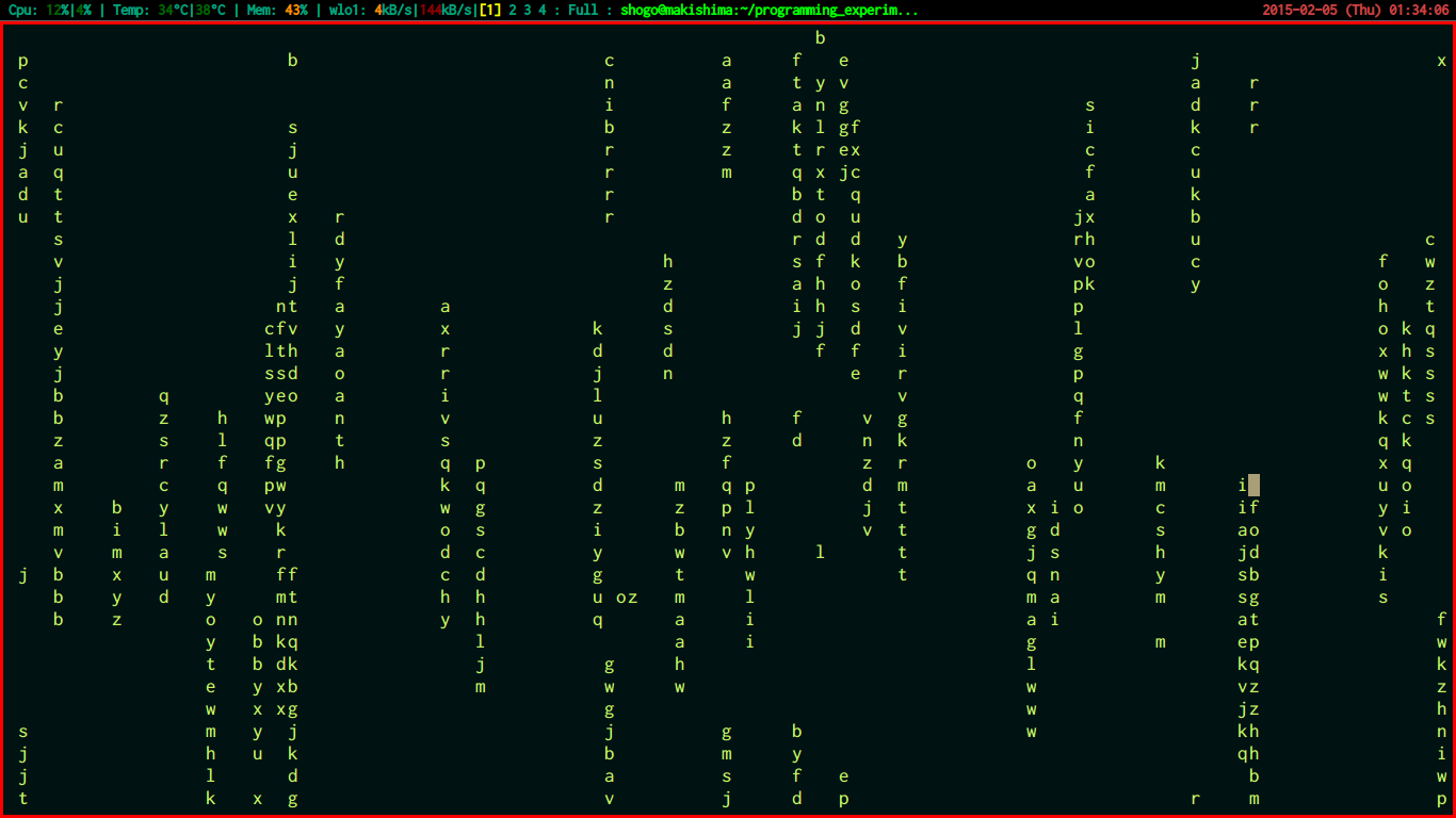 GitHub - metric-space/digitalRain_Ruby: my attempt at a console based ...