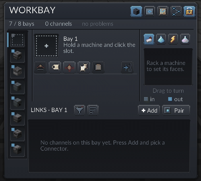 Rack a furnace, open its own screen