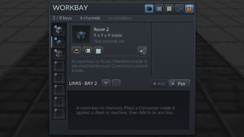 Walk in, build, carry it out, rack it elsewhere