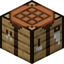 Crafting Table
Minecraft
This recipe is made in a crafting table. Crafting Table