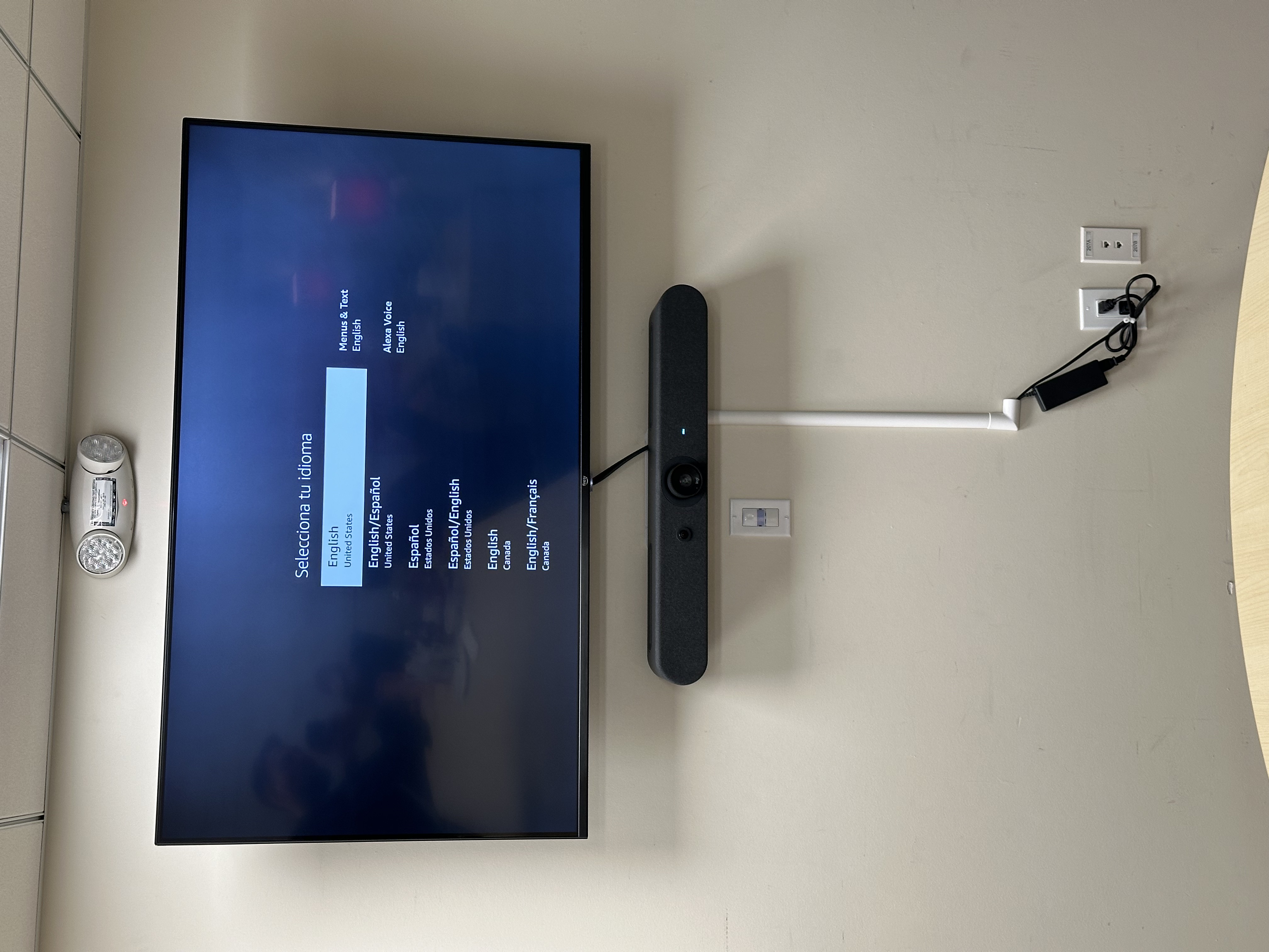 TV and soundbar installation