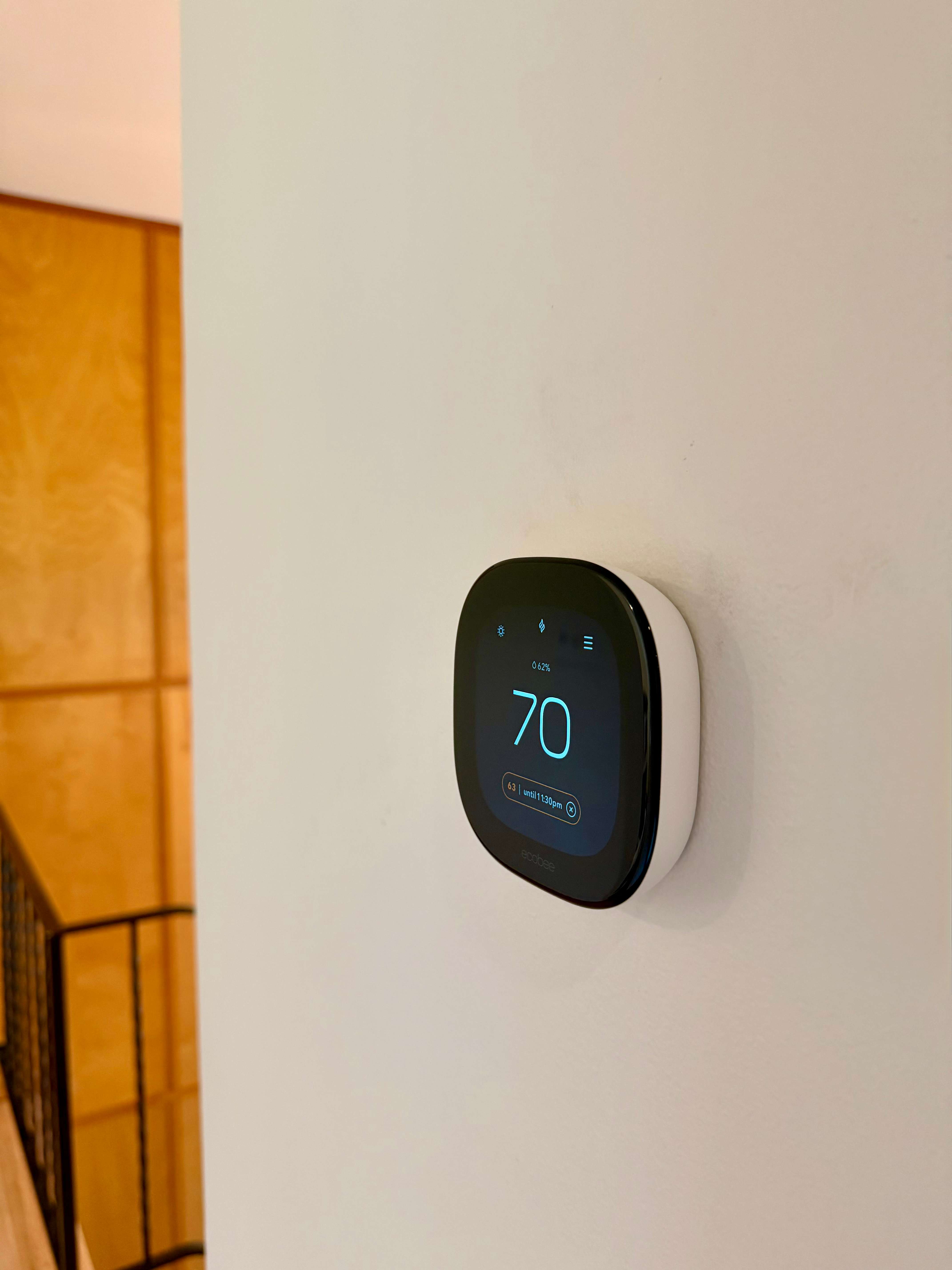 Smart thermostat installation