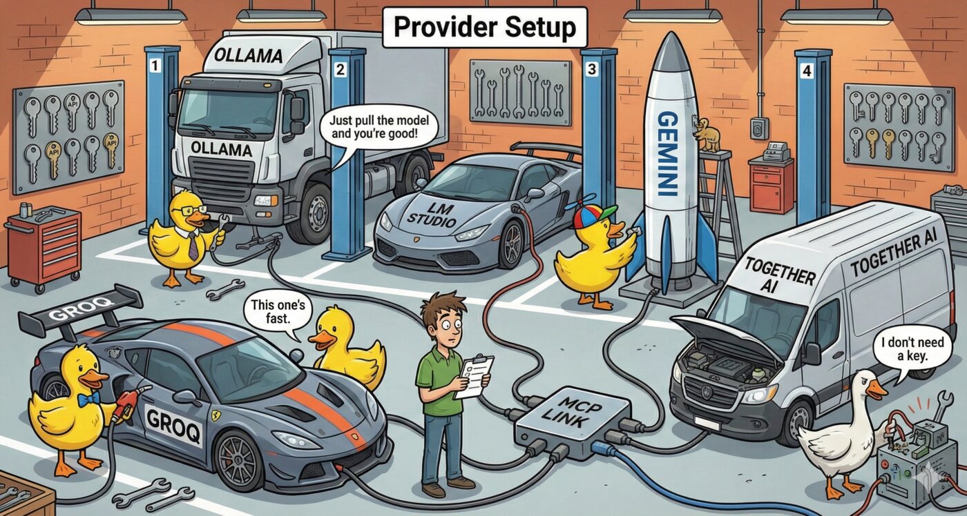 Provider setup garage