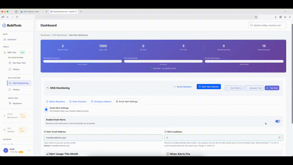 实时追踪 - Web UI