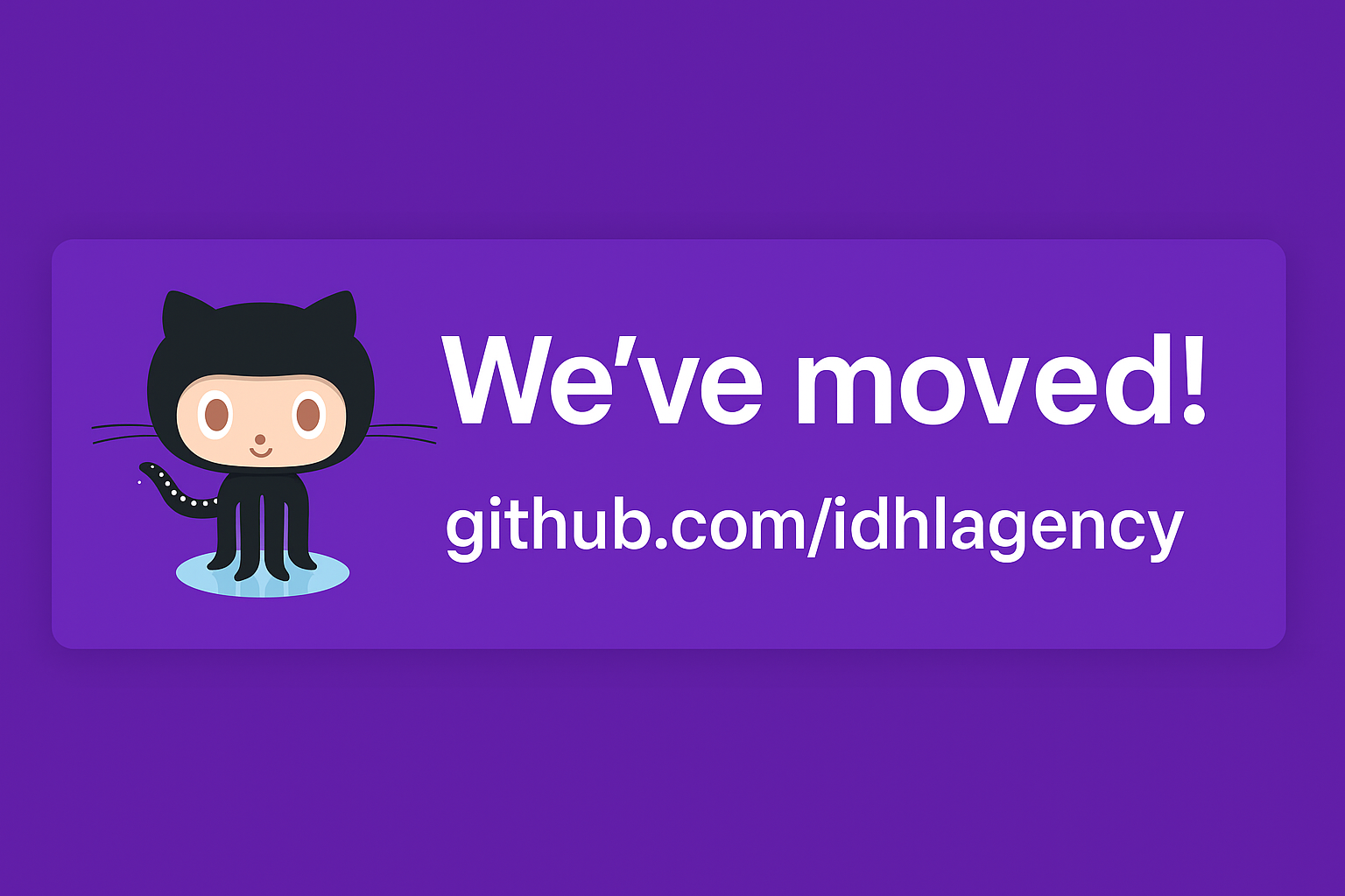 We’ve moved to idhlagency