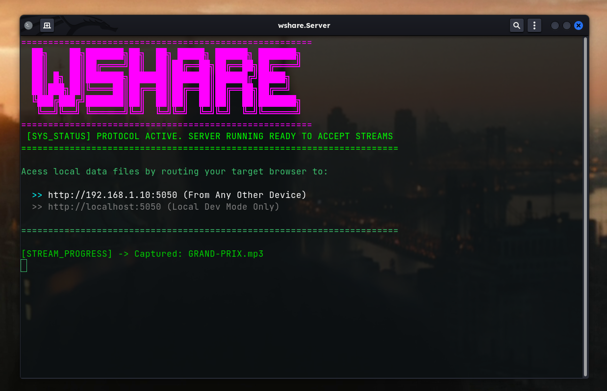 wshare Server