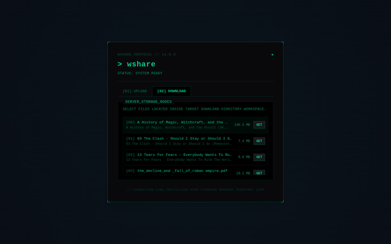 wshare UI