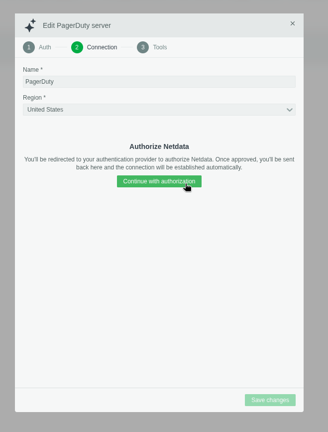 Authorize Netdata