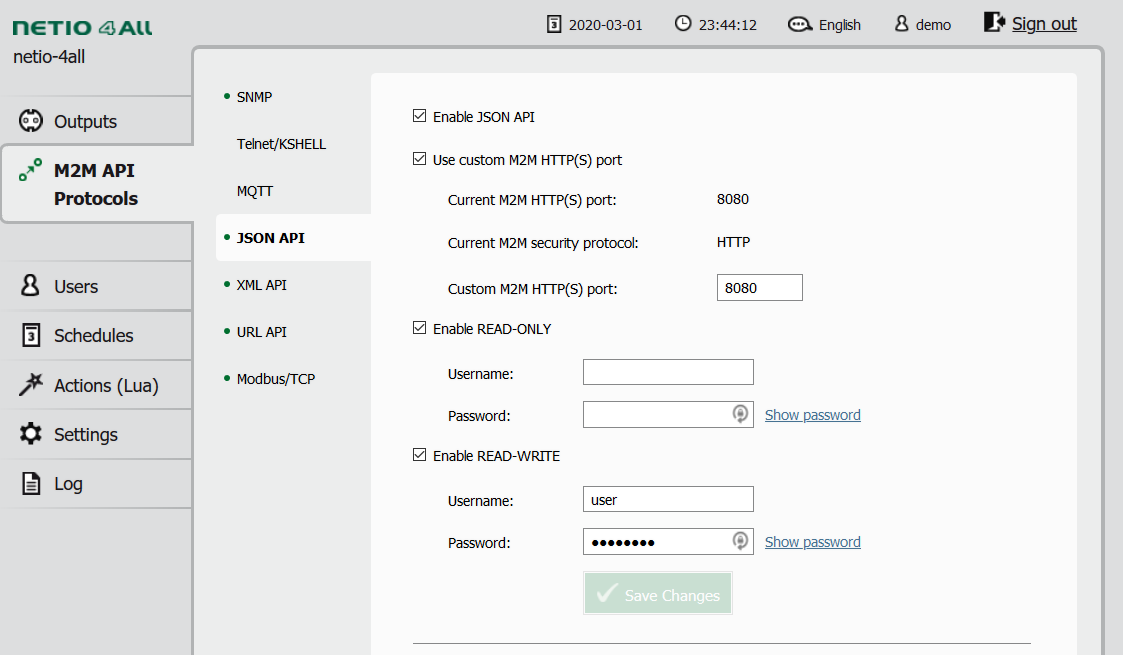 Configure Interface