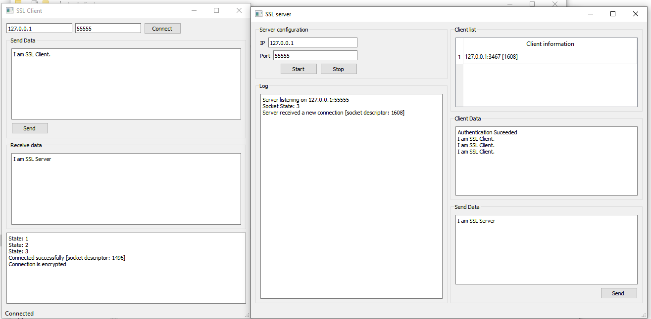 ssl server client 