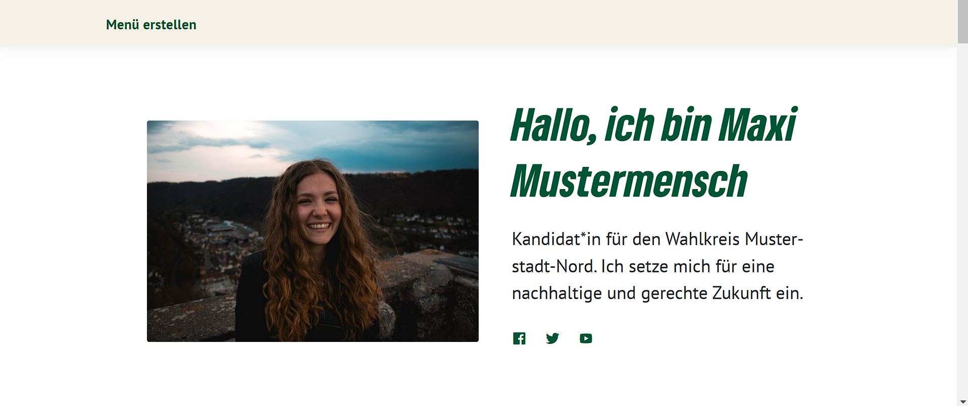 Hero-Bereich