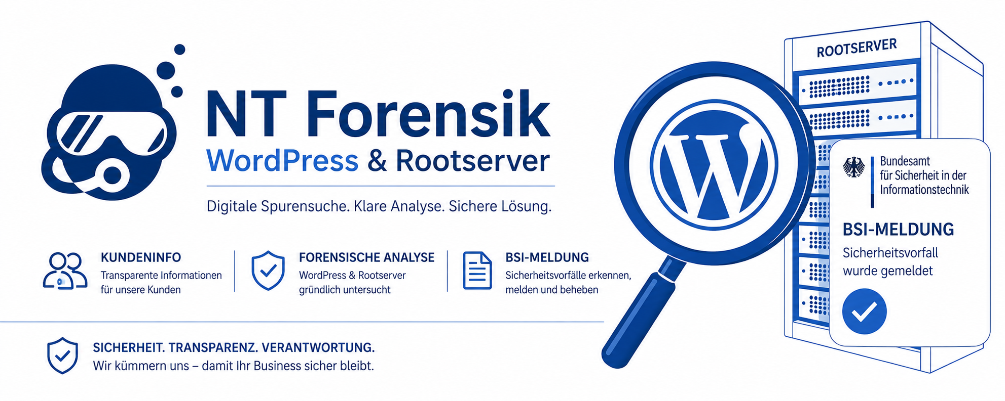 NT Forensik — WordPress & Rootserver