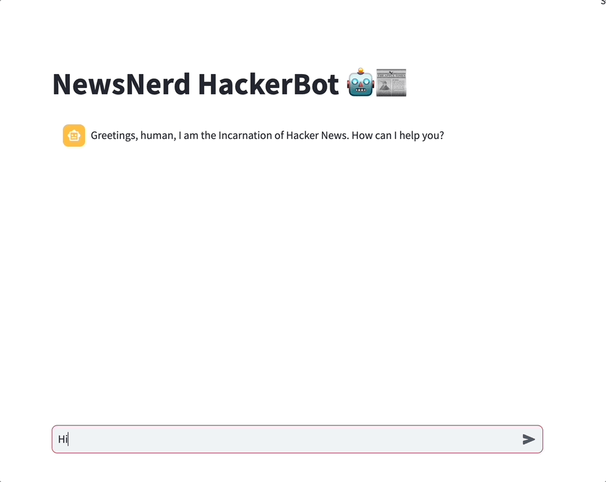 NewsNerd HackerBot Logo