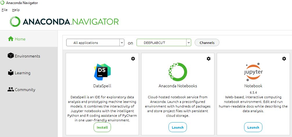 anaconda navigator
