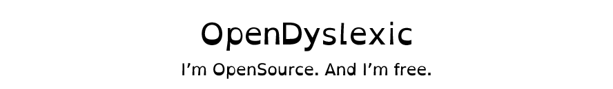 OpenDyslexic logo