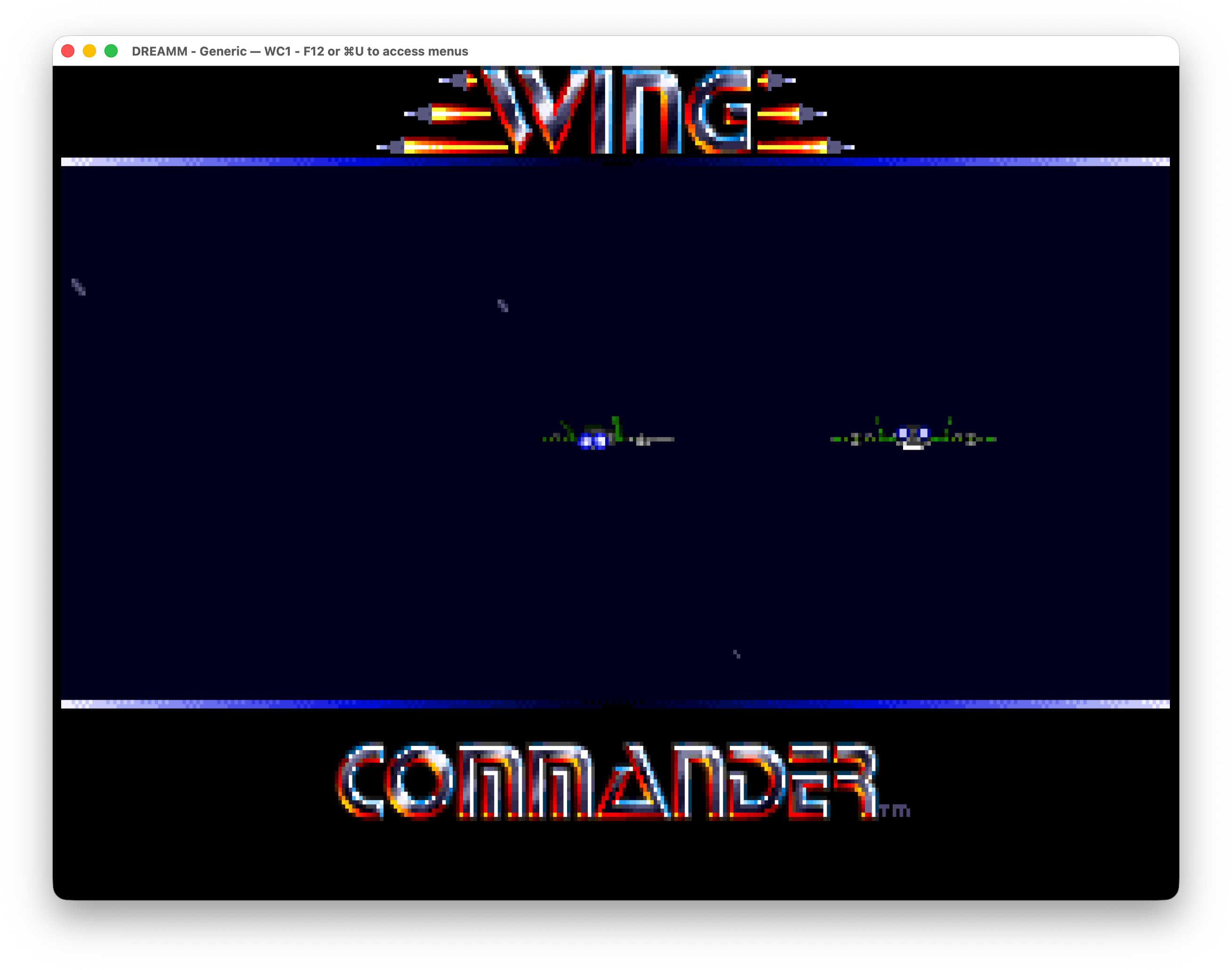 Wing Commander title screen