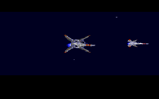 wing commander ii external flight screenshot