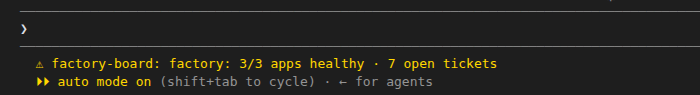 The summary in the status line