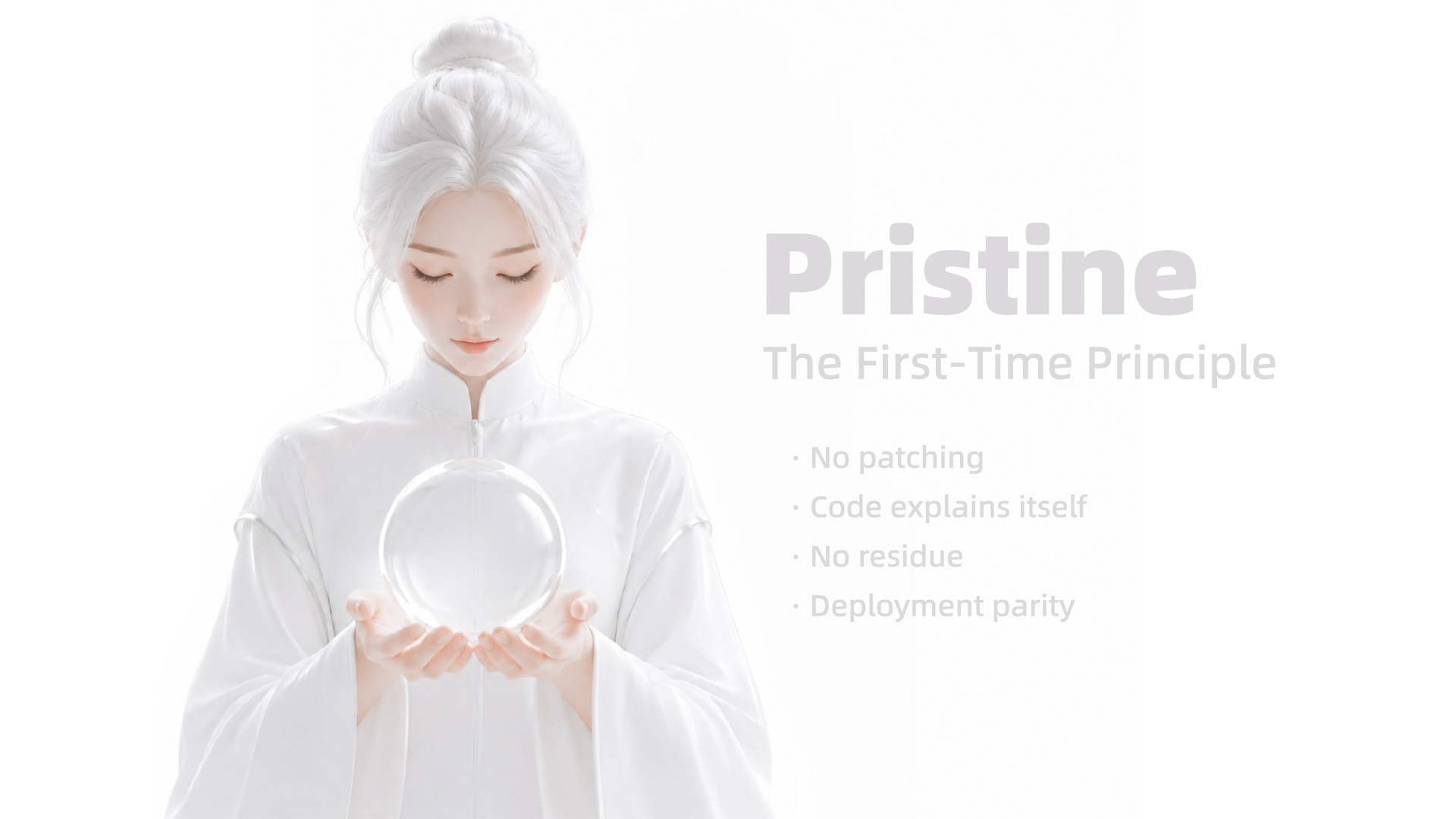 Pristine cover