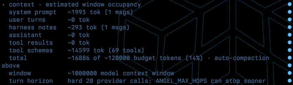 Context budget