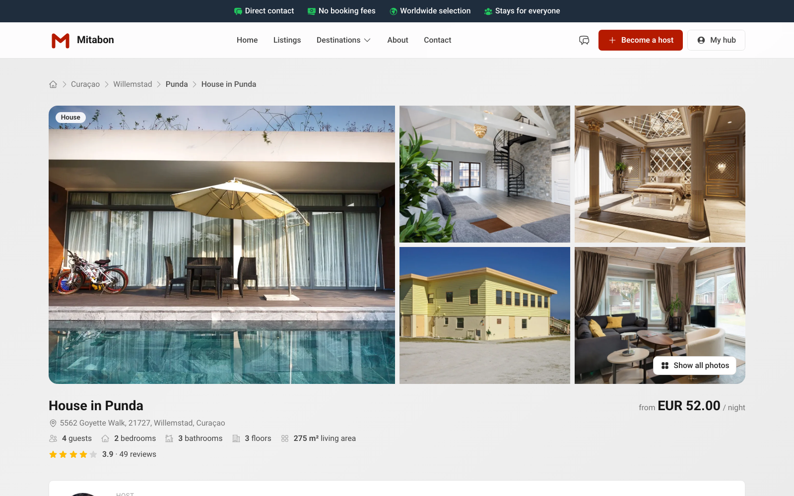 Contabai listing page