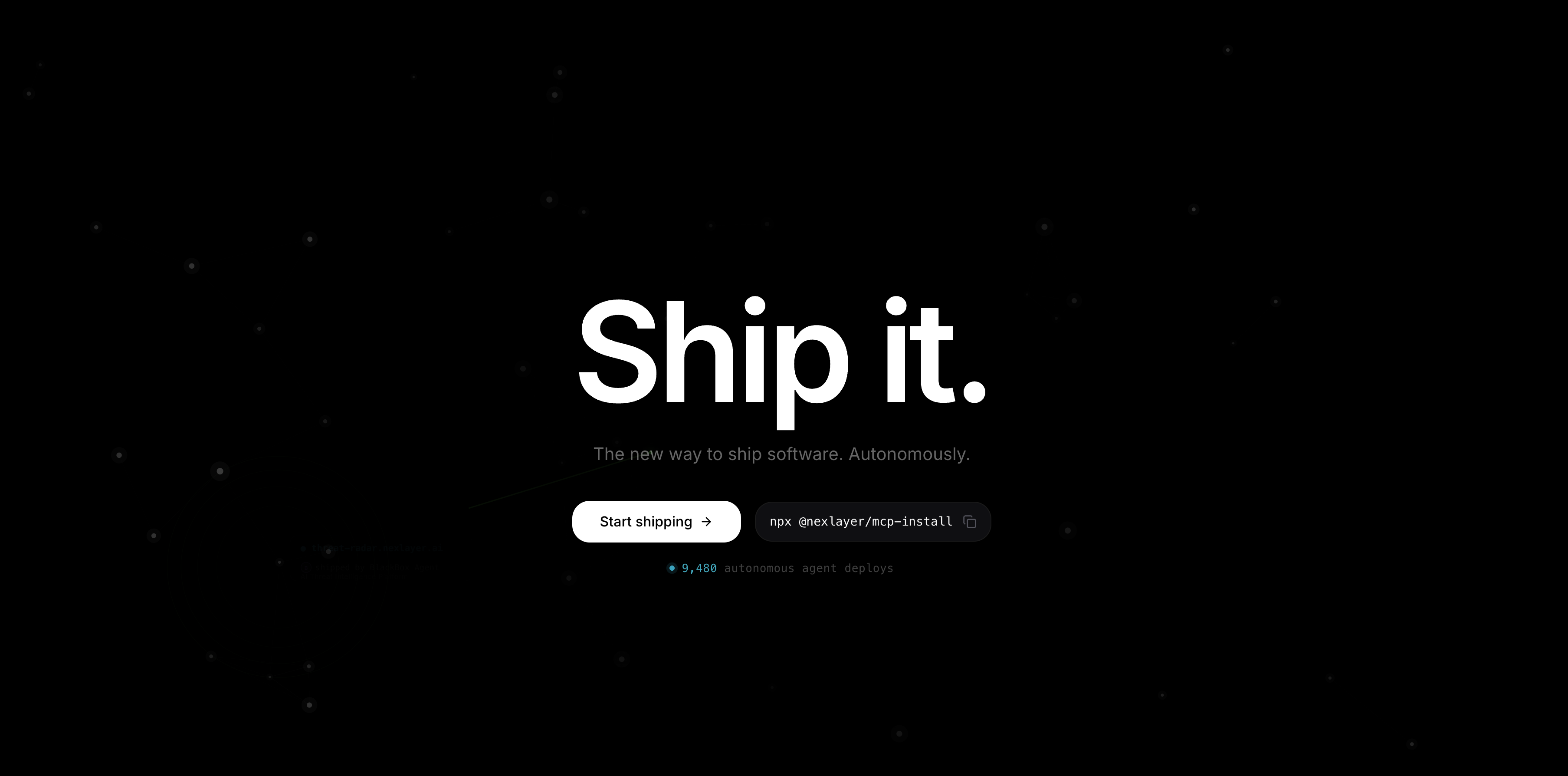 Nexlayer - Ship it. The new way to ship software. Autonomously.
